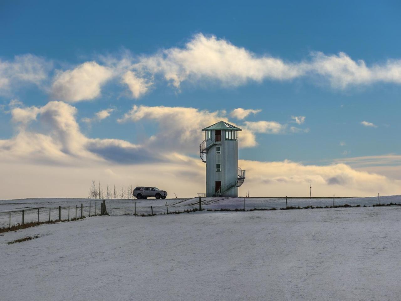 Klettar Tower Iceland Флудир Екстериор снимка